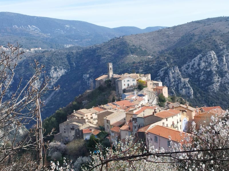 Bonson et le Collet Saint-André depuis Plan-du-Var - Bonson