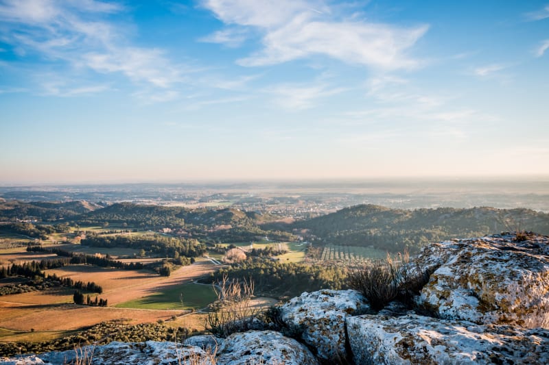 Boucle à vélo dans les Alpilles - Saint-Étienne-du-Grès