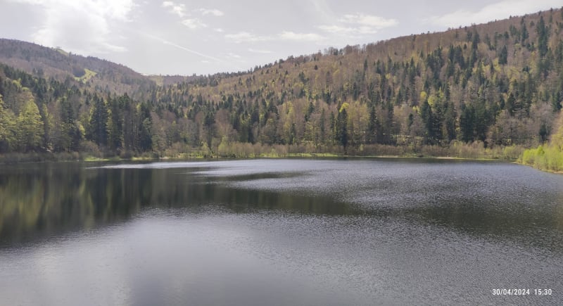 Le lac de la Lauch par les cascades - Linthal