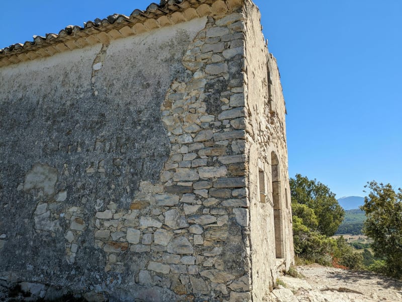 De Séguret à la chapelle d'Aubusson - Seguret