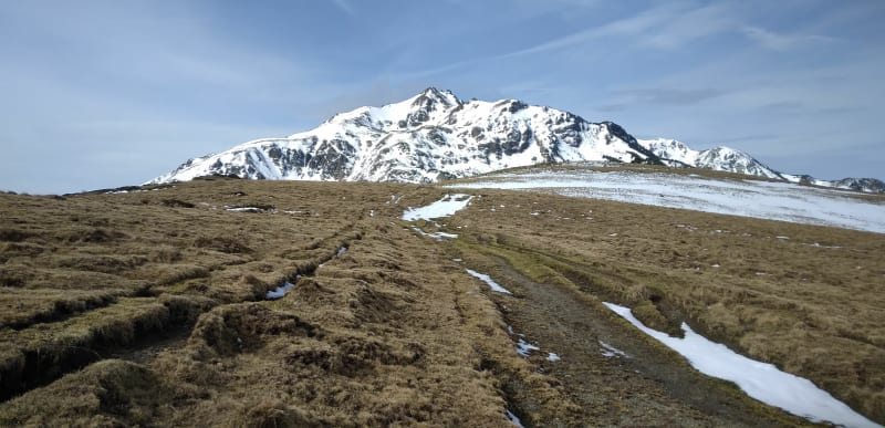 La Frau par Coum de Montsegur - Montségur