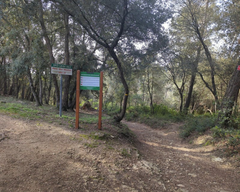 Longue boucle autour du Font de l'Orme - Valbonne