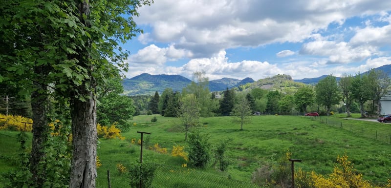 Vue sur les sucs à Saint-Julien-Chapteuil - Saint-Julien-Chapteuil