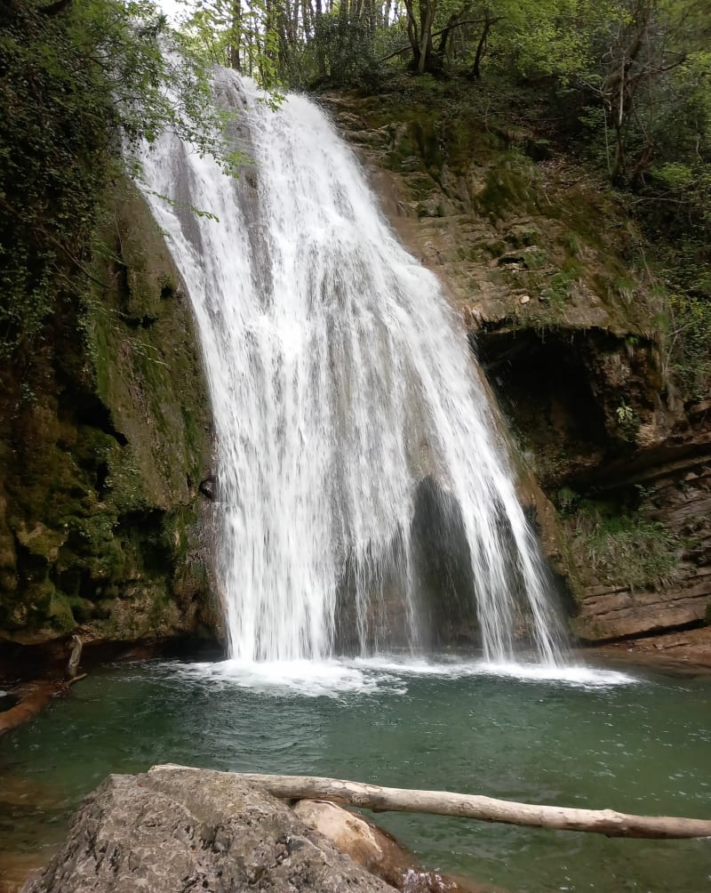 Wandeling van Saint-Vincent-de-Mercize naar de Gouille-waterval - Saint-Vincent-de-Mercuze