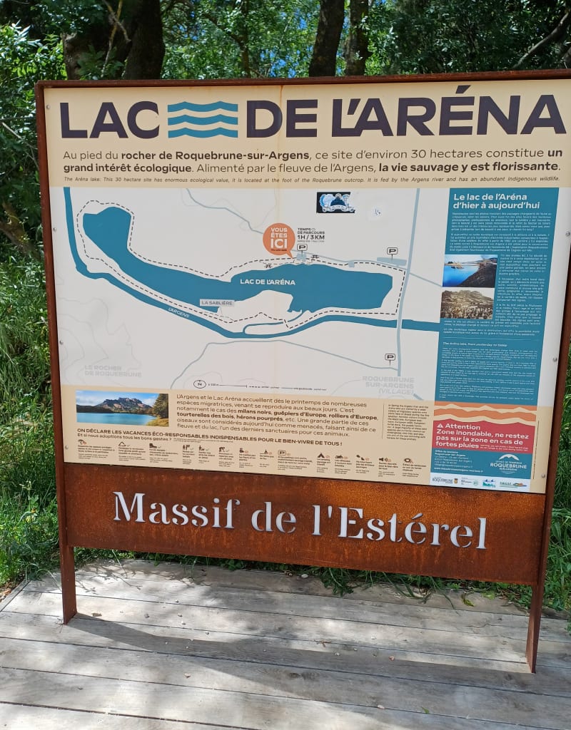 Lac de l'Arena Roquebrune sur Argens - Roquebrune-sur-Argens