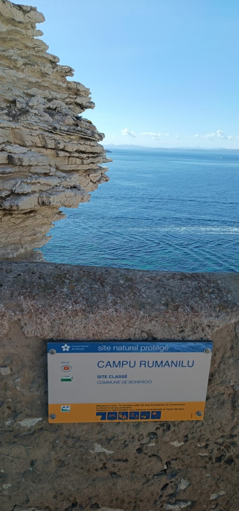Le long des falaises de Bonifacio - Bonifacio