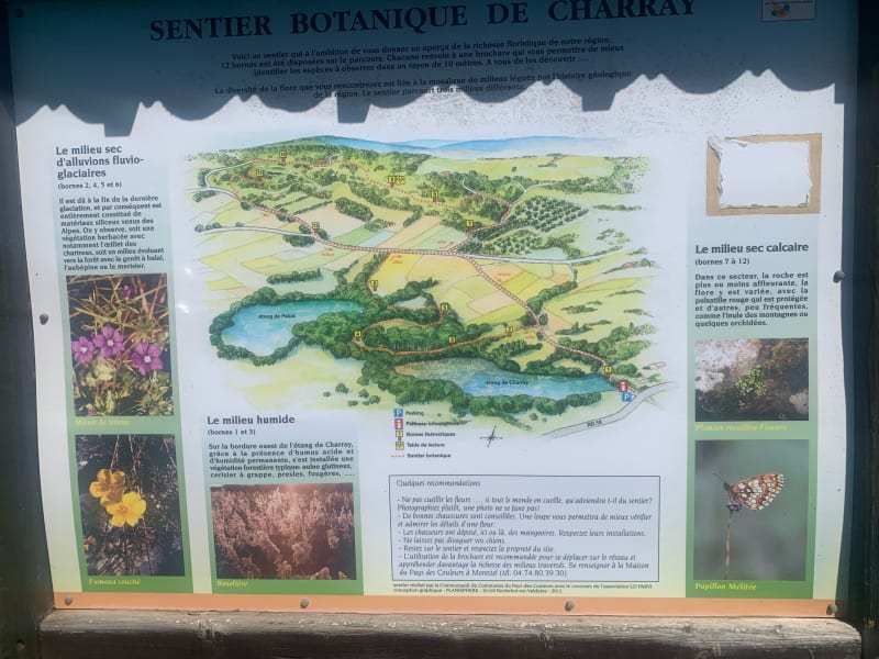 Le sentier botanique de Charray - Vézeronce-Curtin