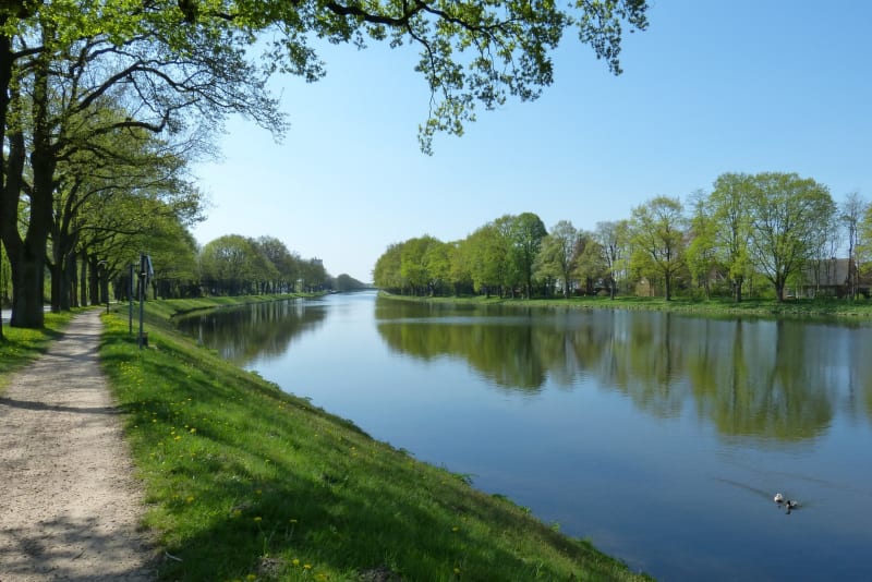 Le long du canal - Carcassonne