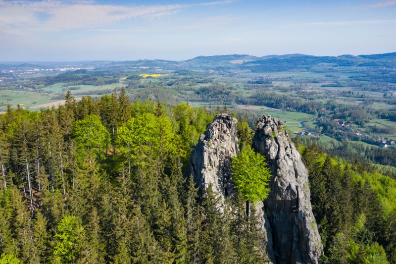 Rudawski Park Krajobrazowy: malownicza trasa przez Rudawy Janowickie - Karpniki