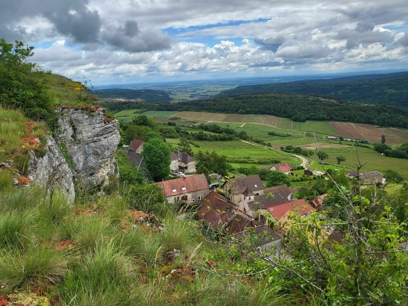 La Rochepot-Orches et Saint-Romain par les crêtes - La Rochepot
