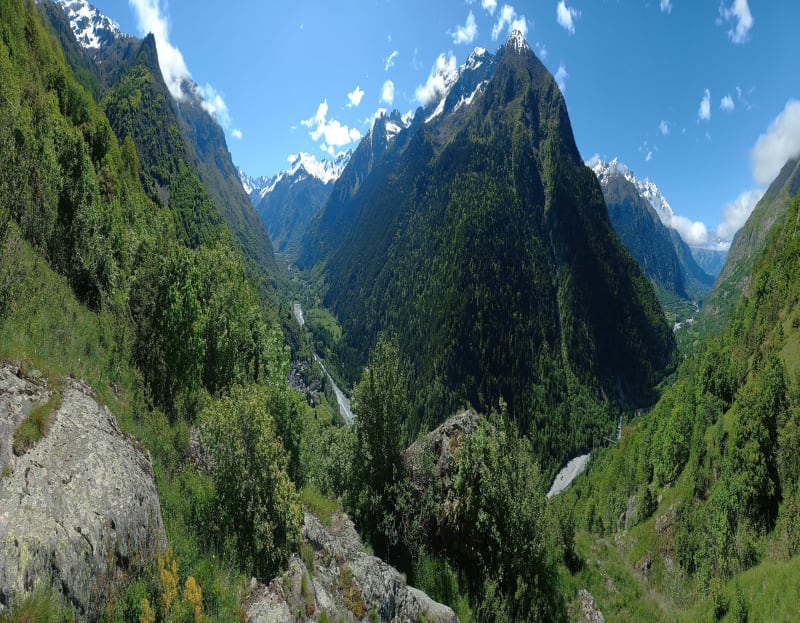 Tour des Peines depuis Villar-Loubière - Villar-Loubière