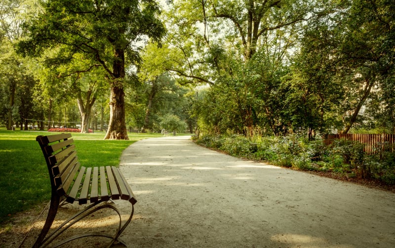 Park Krakowski - chwila wytchnienia w centrum miasta - Kraków