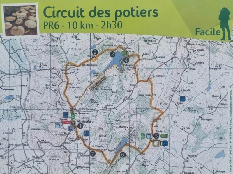 Circuit des potiers PR6 et PR8 - Montgaillard