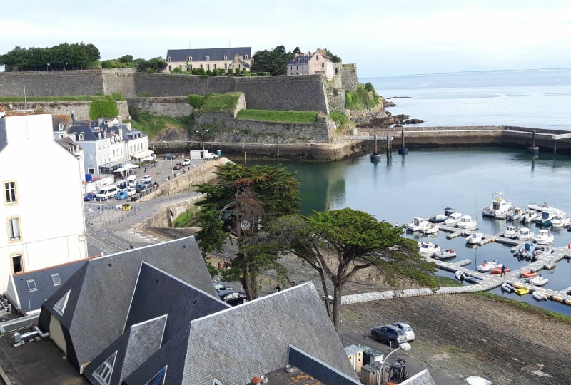 Le Palais - plage des Grands Sables par la côte - Le Palais