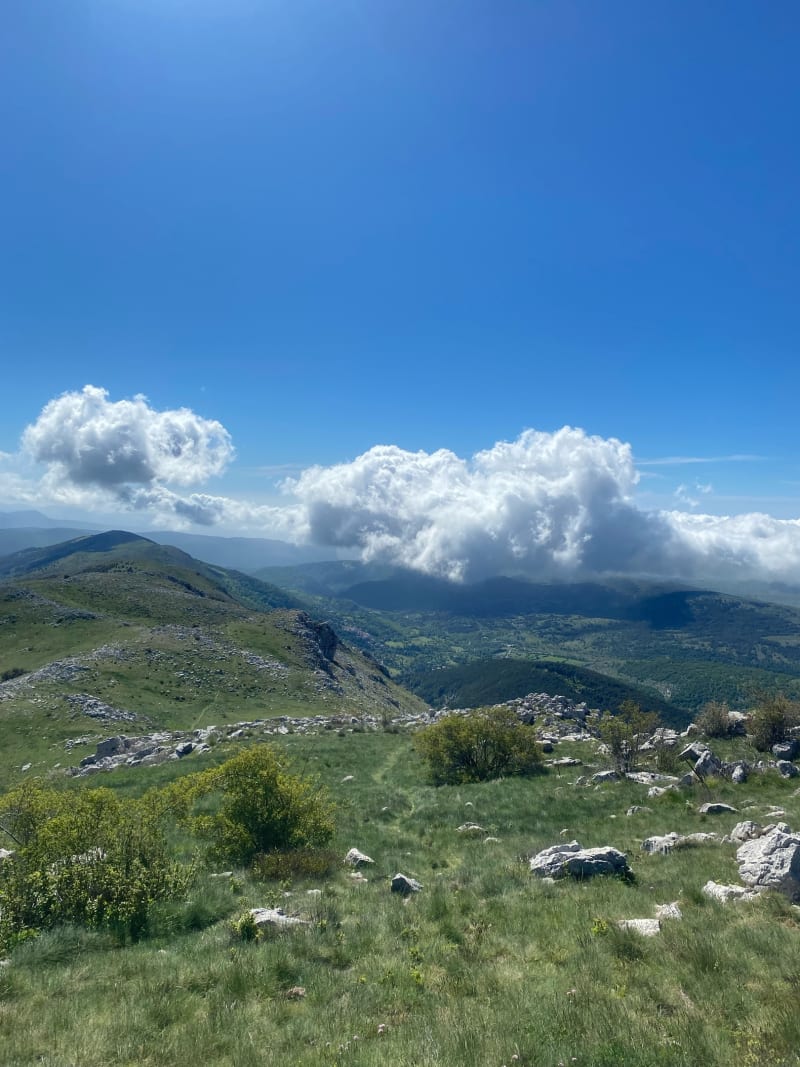 Montée à la Croix de Verse - Gréolières