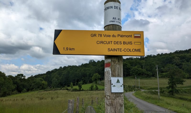 Le circuit des buis à Sainte-Colome - Sainte-Colome