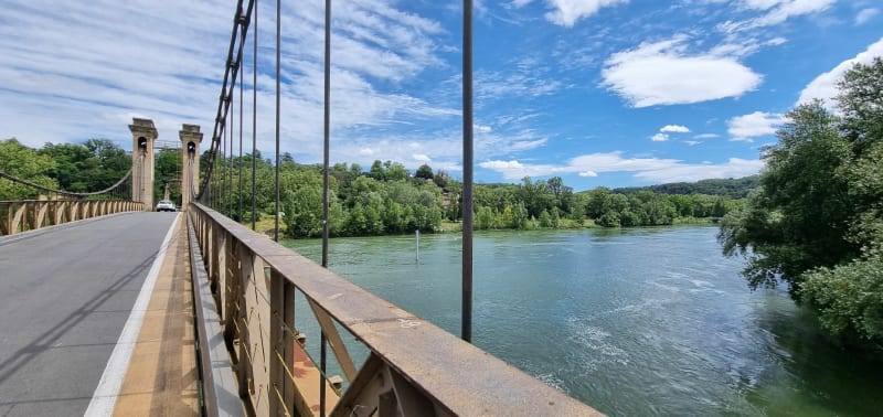 De Villeurbannne au pont de Couzon le long de la Saône - Villeurbanne
