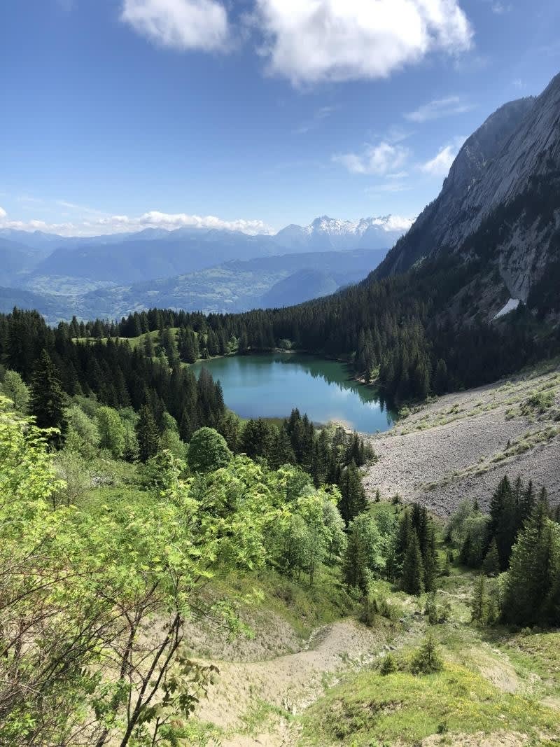Lac Bénit depuis Morsullaz - Mont-Saxonnex