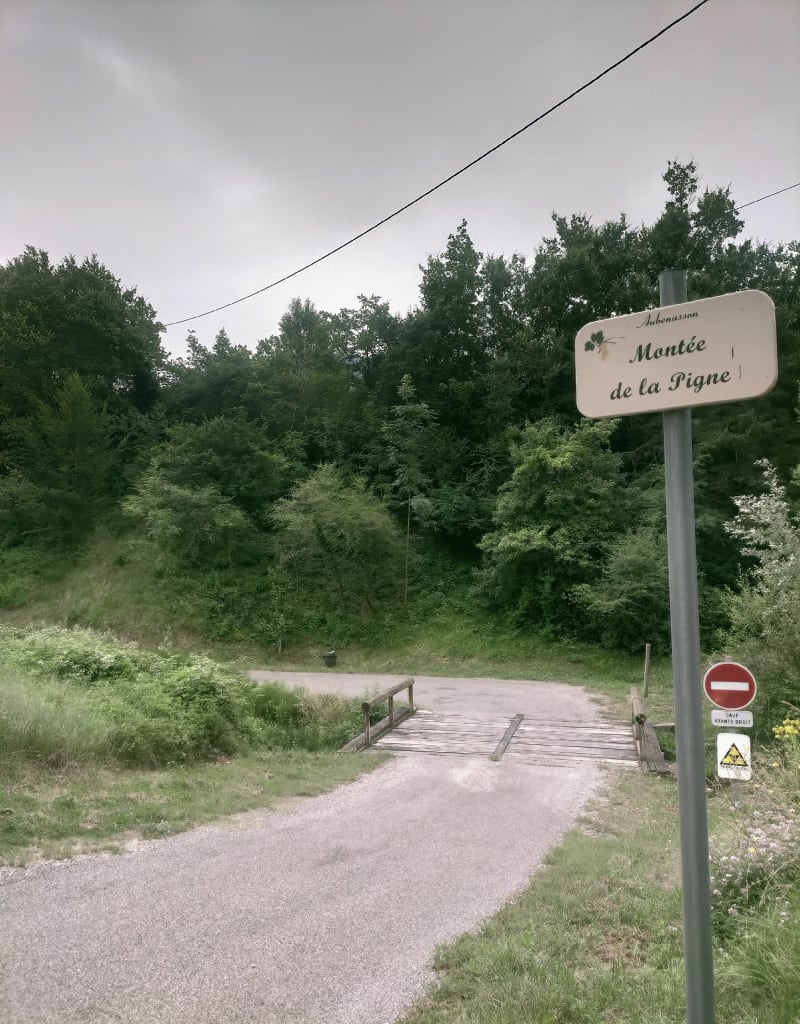 Les hauts d'Aubenasson par les sentiers - Aubenasson