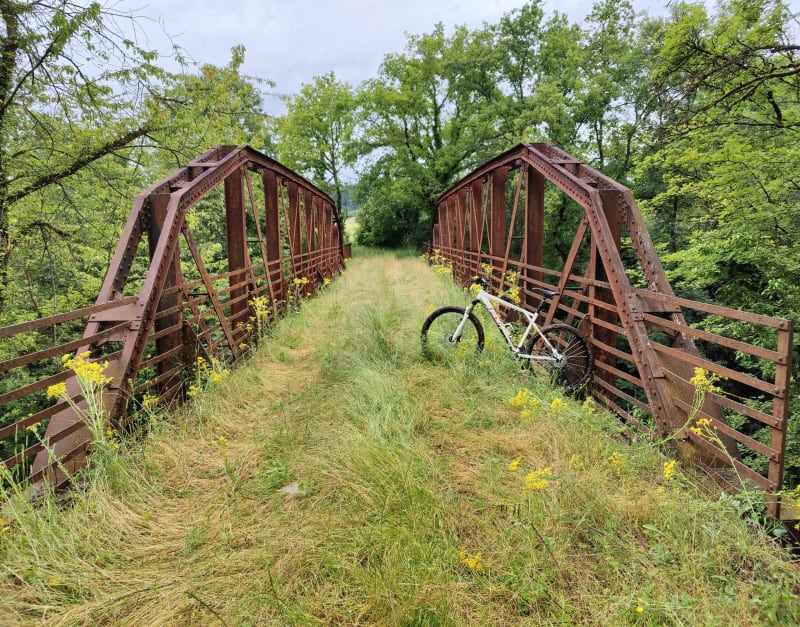 Balade sur le pont de fer - Piblange