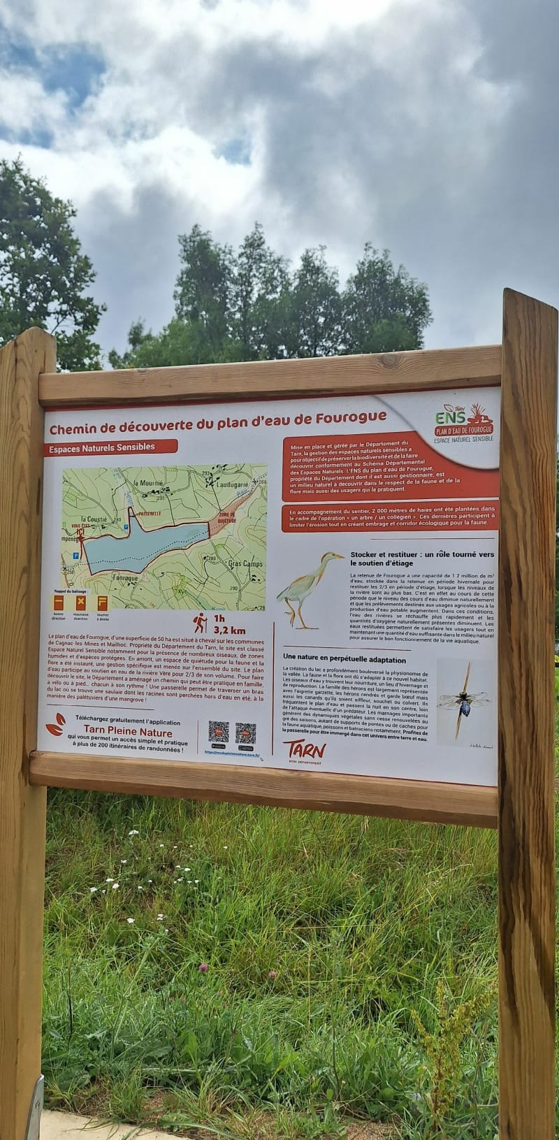 Balade au réservoir de Fourogue - Mailhoc