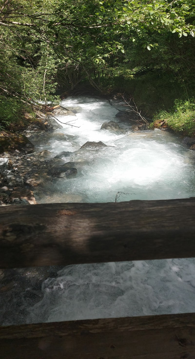 Cascade de la pisse à Cuculet - Les Deux Alpes