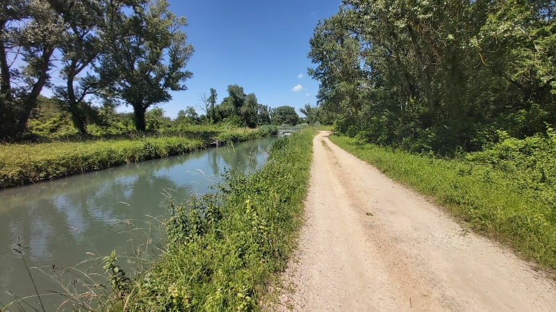 Balade de Lapalud à Mondragon via Rhôna - Lapalud