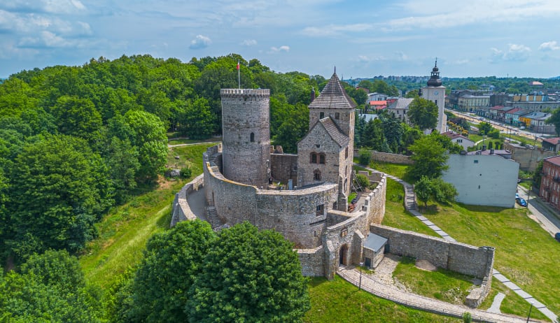 Będzin – szlak turystyczny prowadzący do zamku - Będzin