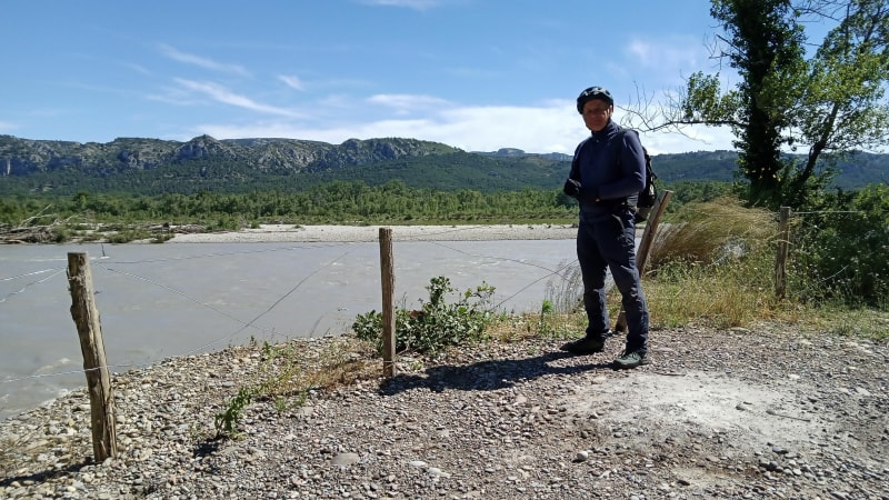Reconnaissance par bout de la voie verte Avignon - Monétier - Mallemort