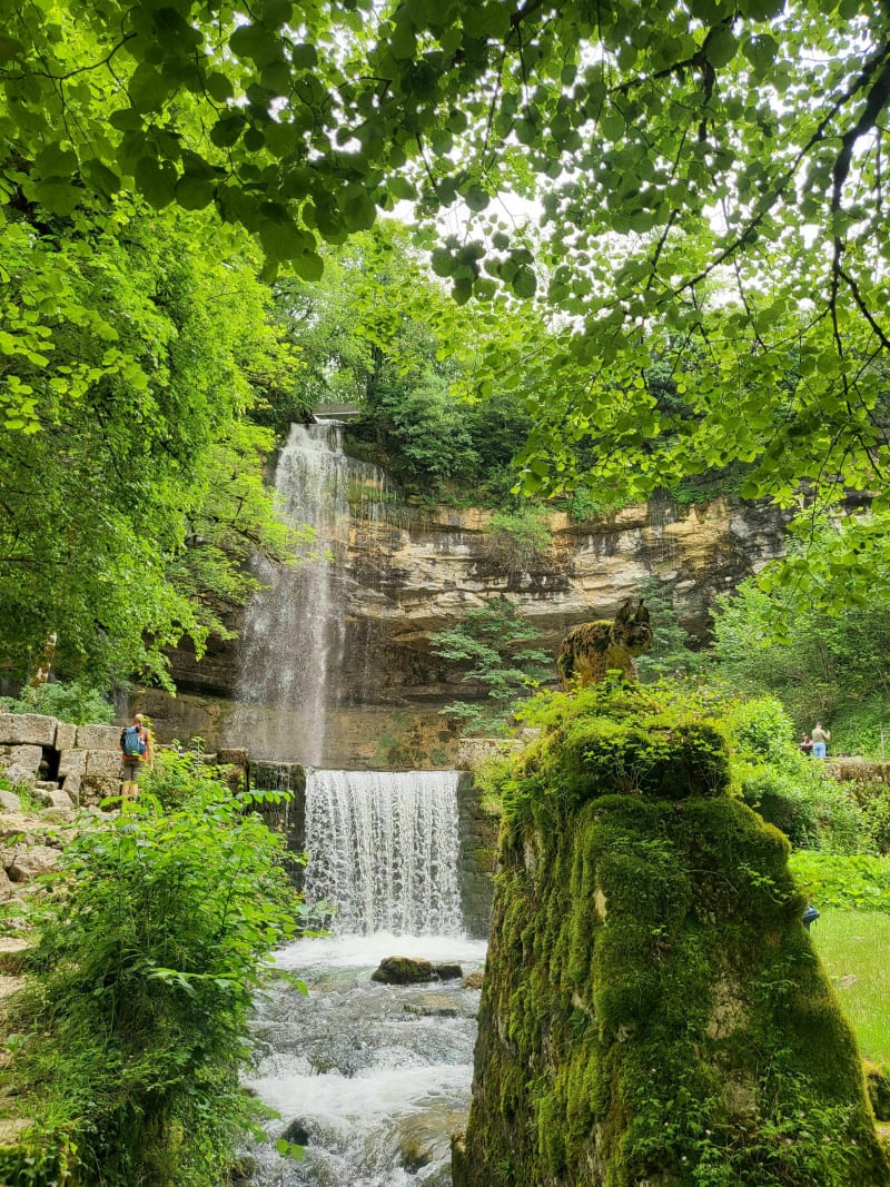 Cascade Hérisson.  Pic de l'Aigle - Le Frasnois