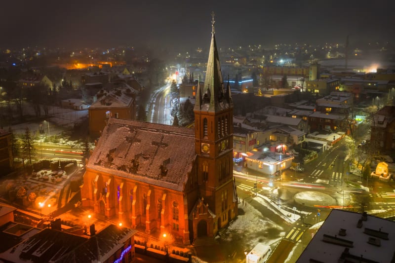 Kościerzyna – spacer głównymi ulicami miasta - Kościerzyna