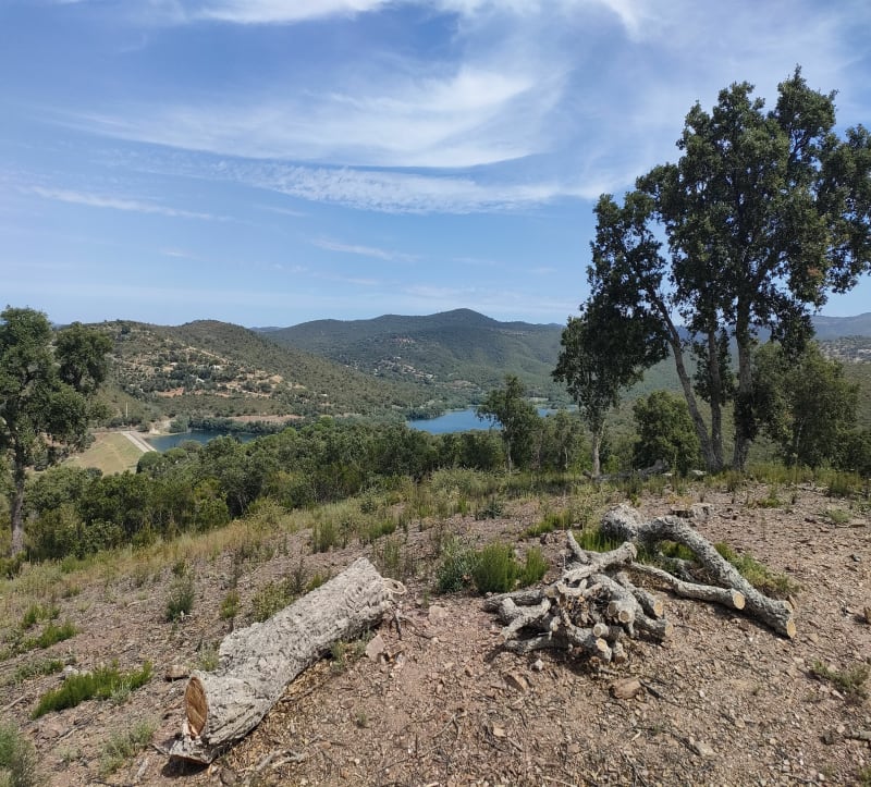 Autour du barrage de Trapan - Bormes-les-Mimosas