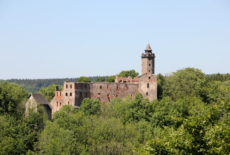 Zamek Grodno - poznaj tajemnicze zakątki Dolnego Śląska - Zagórze Śląskie