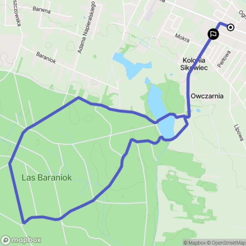 Suszec - ścieżka średnio trudna, dystans 8.7 km (polski) - Suszec