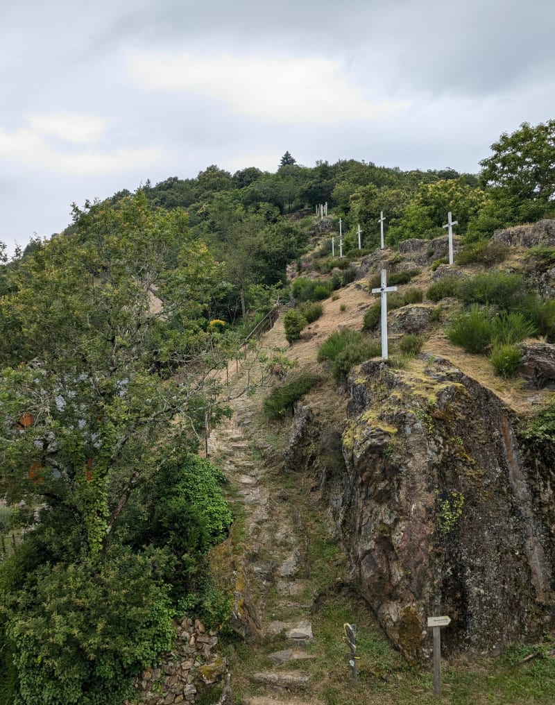 Vinzelle chemin de croix - Conques-en-Rouergue