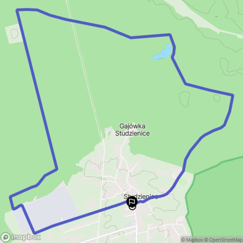 Ścieżka w środku natury - spacer od Studzienic przez lasy, pola i łąki o długości 11.6 km z poziomem trudności umiarkowanym - Studzienice