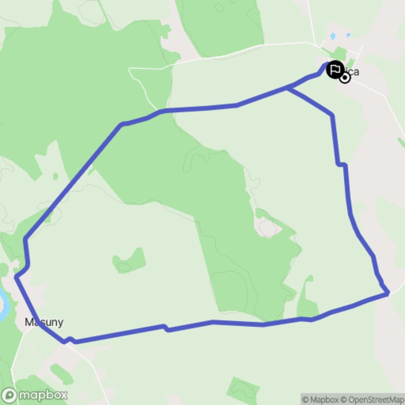Ścieżka w Lipicy o długości 11,1 km z poziomem trudności umiarkowanym - Lipica