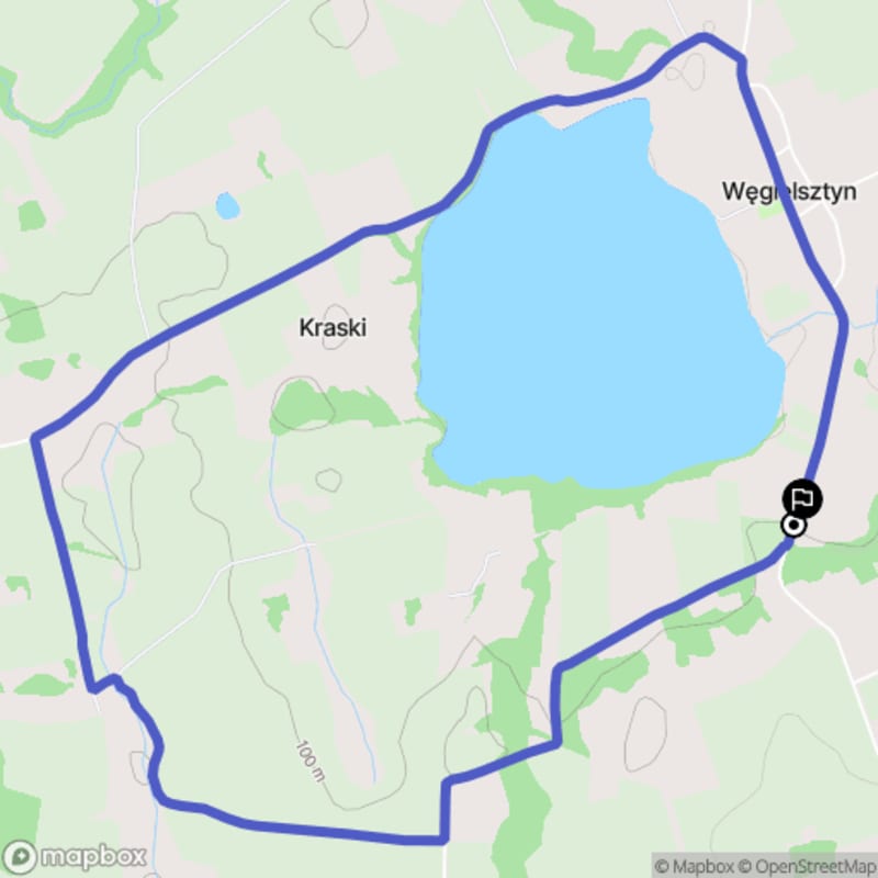 Łatwa, 7.2km dystansowa wędrówka turystyczna z Węgielsztynu - Węgielsztyn