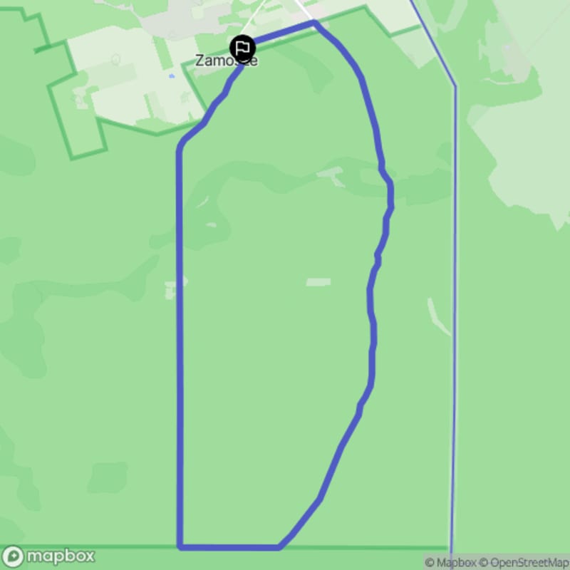 Spacer w Zamościu o dystansie 10 km i poziomie trudności średniej - Zamosze