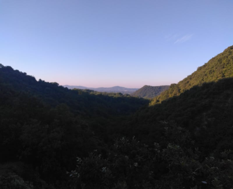 Le petit tour du Mont Rond Rochemau - Rochemaure