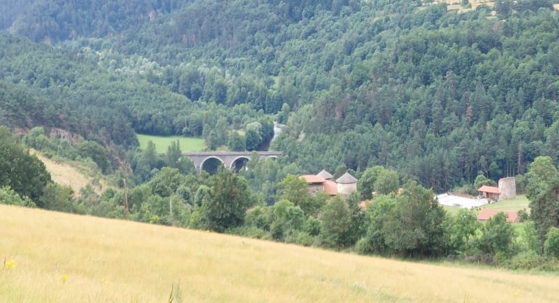 Le Rond de l'Ange au départ de Coubon - Coubon