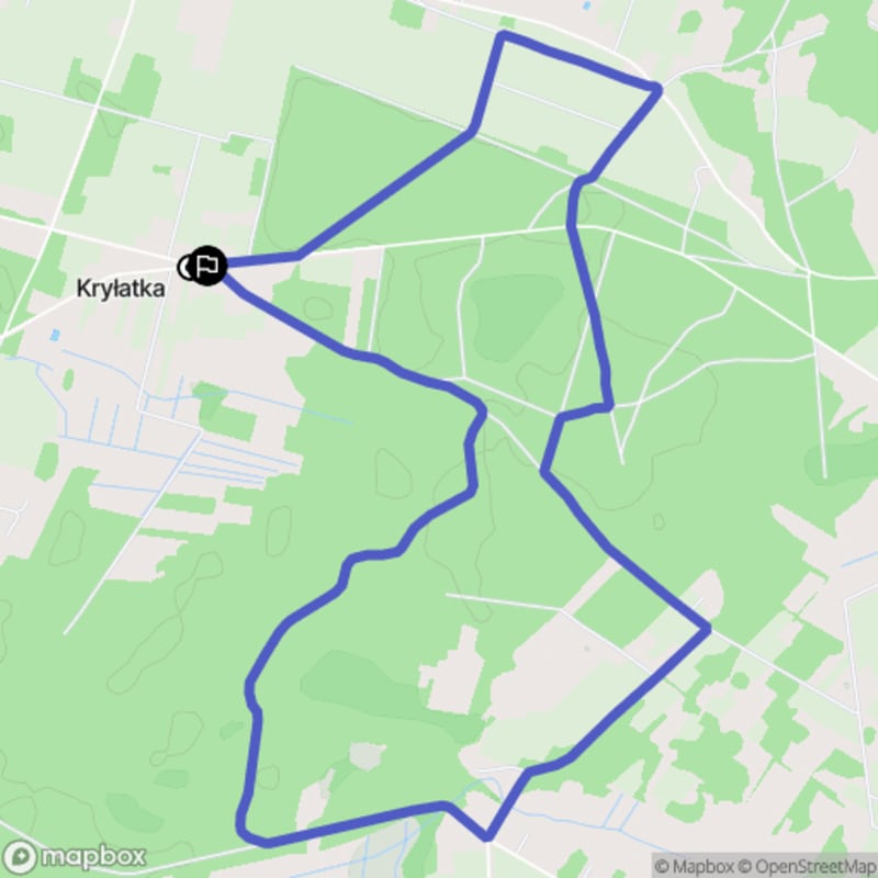 Ścieżką przez lasy - spacer po Kryłatce o dystansie 8,3 km i poziomie trudności średnim - Kryłatka