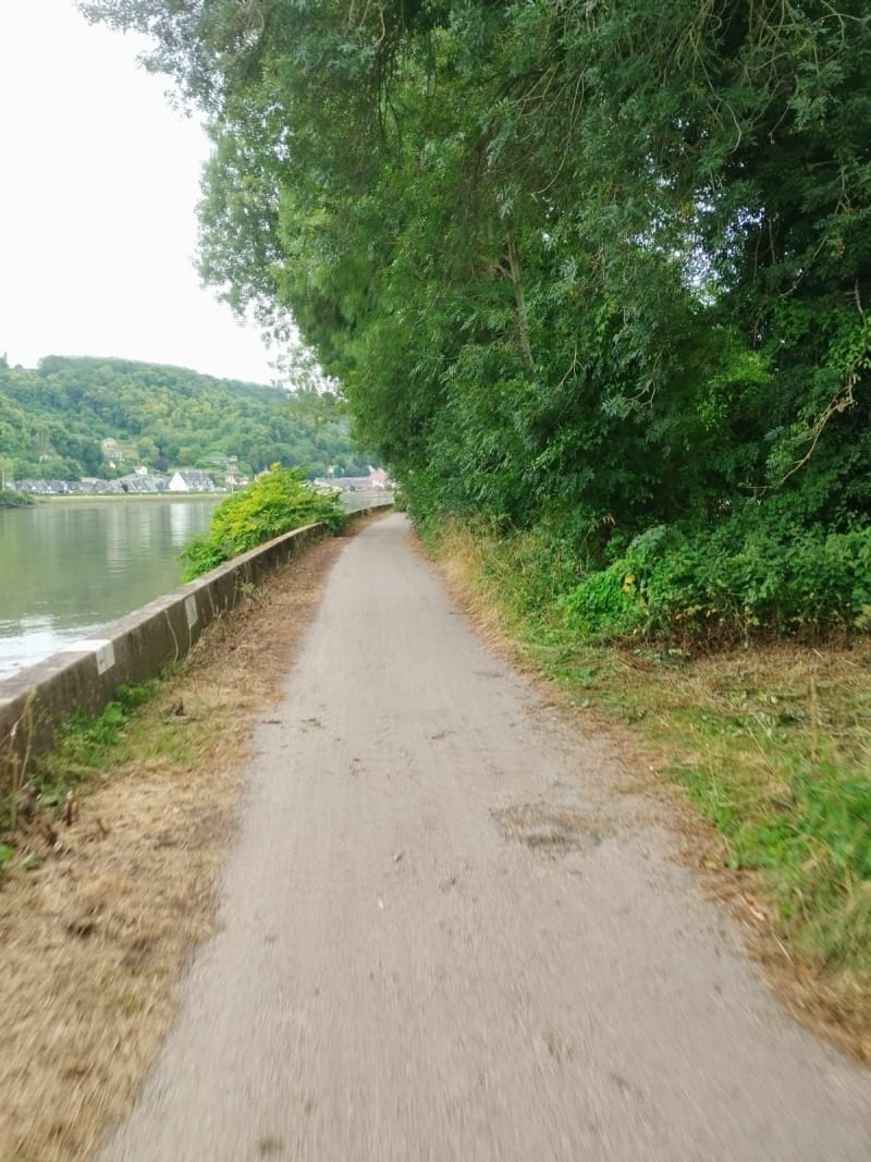 Langs de Seine vanaf Petit-Quevilly - Rouen