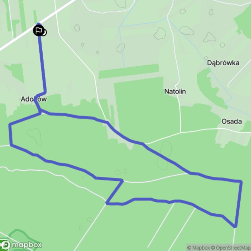 Ścieżka Przewódzką - 8,9 km trasy średnio-trudnej w Przewóźcu Nurskim - Przewóz Nurski