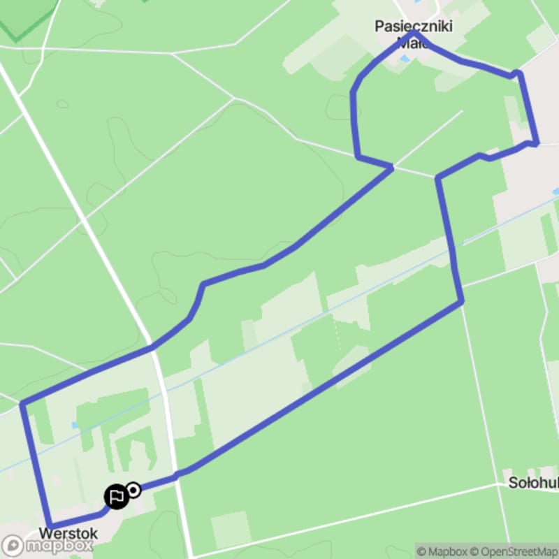 Łatwa wycieczka turystyczna z Werstoku - 6,4 km, poziom trudności łatwy - Werstok