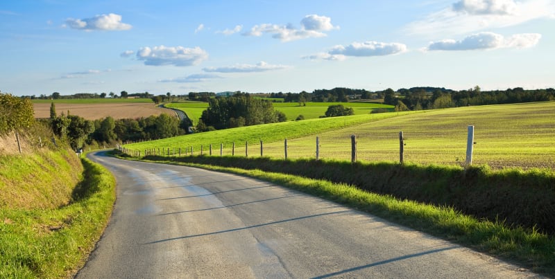 Routes de campagne autour de Ligny-en-Cambrésis - Ligny-en-Cambrésis