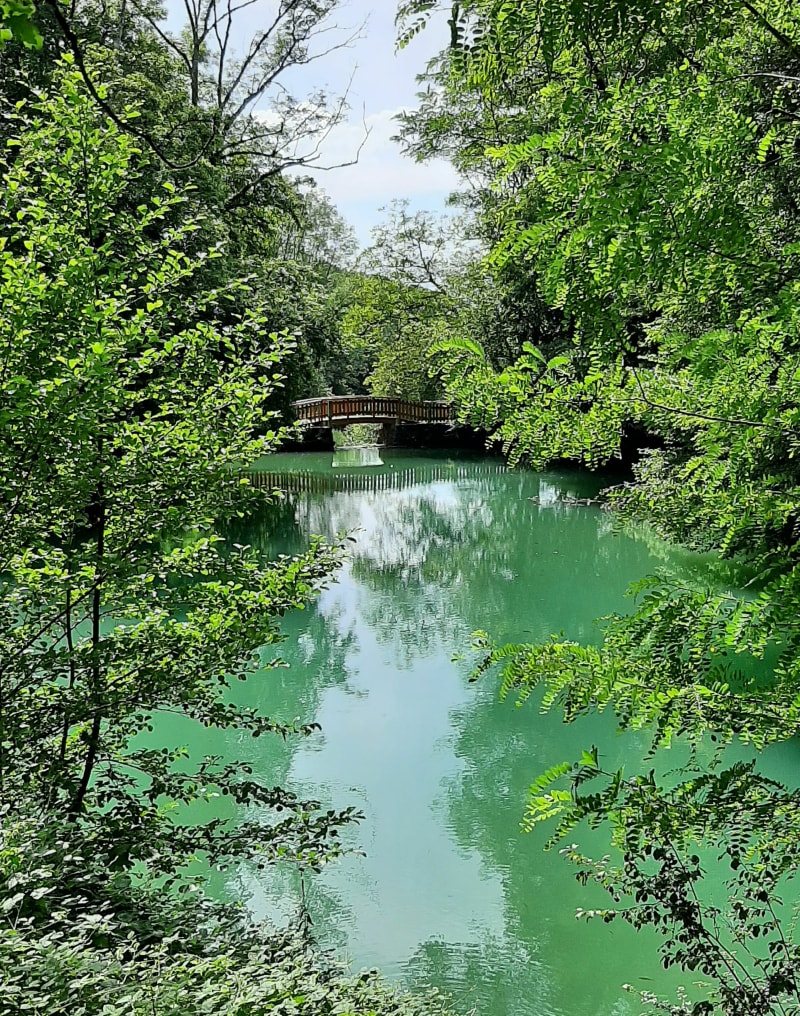 Lac Bleu et tour des châteaux - Ambérieu-en-Bugey