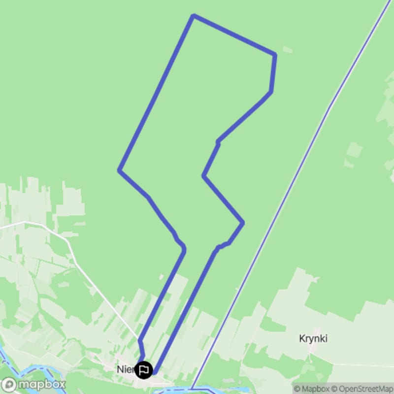 Trudna, ale piękna wspinaczka po 16,5 km z Niemirowa - Niemirów