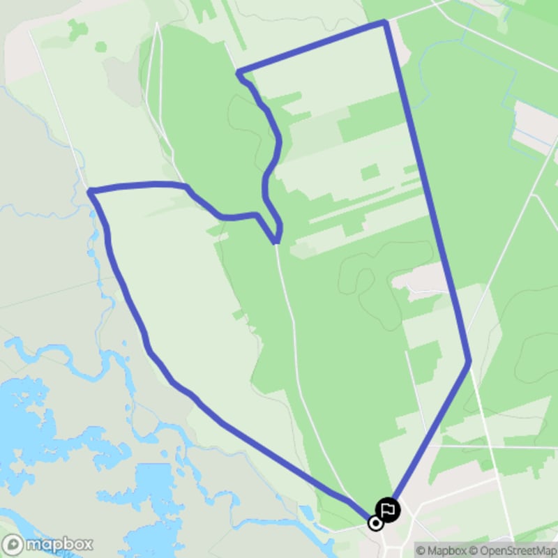 Łatwa, 6.4 km trasa turystyczna rozpoczynająca się w Surażu.\n - Suraż