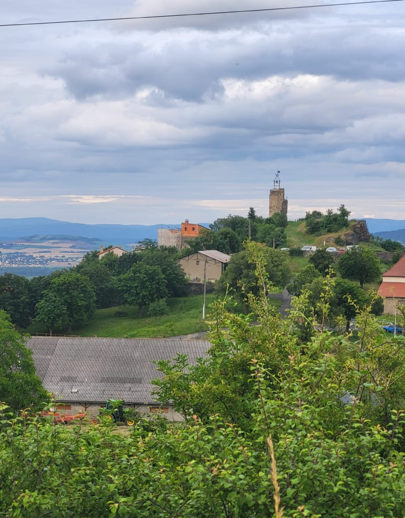 Plateau de la Serré depuis Chanonat - Chanonat